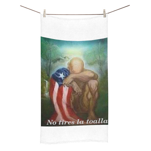 tired rican Bath Towel 30"x56"