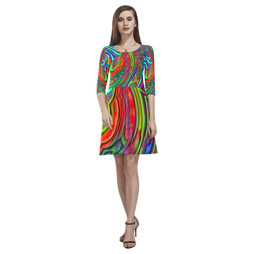 Hot hot Summer 7B by JamColors Tethys Half-Sleeve Skater Dress(Model D20)