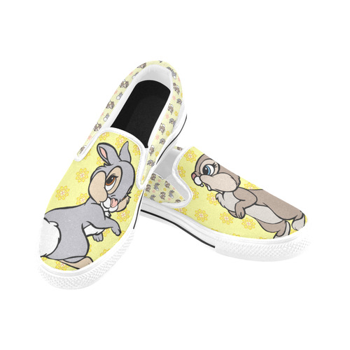 Thumper Women's Unusual Slip-on Canvas Shoes (Model 019)