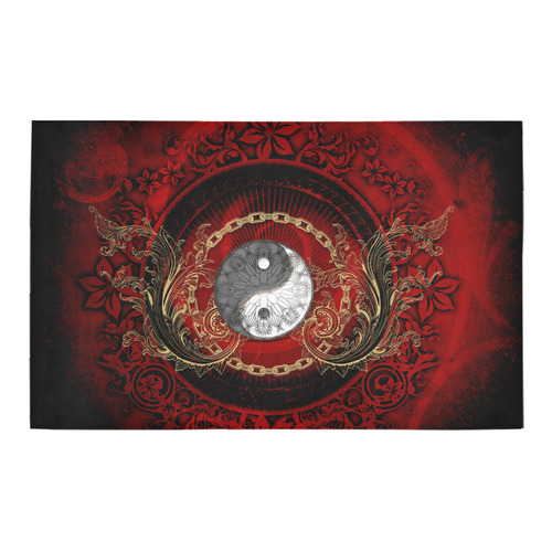 The sign ying and yang Bath Rug 20''x 32''