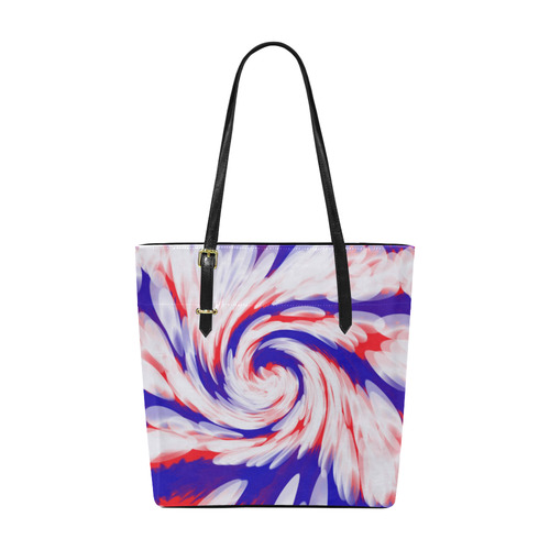 Red White Blue USA Patriotic Abstract Euramerican Tote Bag/Small (Model 1655)