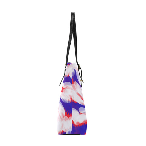 Red White Blue USA Patriotic Abstract Euramerican Tote Bag/Small (Model 1655)