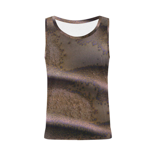 Frosted Dunes on Mars All Over Print Tank Top for Women (Model T43)