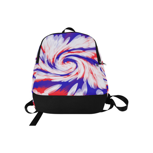 Red White Blue USA Patriotic Abstract Fabric Backpack for Adult (Model 1659)