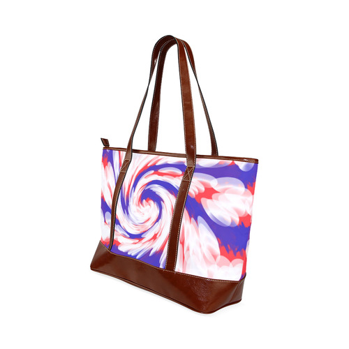 Red White Blue USA Patriotic Abstract Tote Handbag (Model 1642)