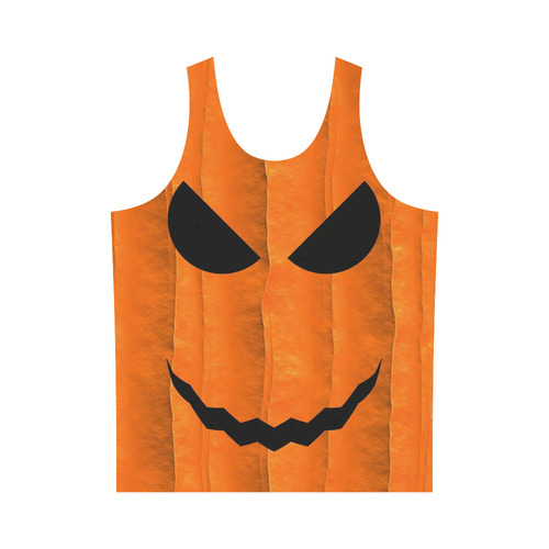 Funny Halloween - Face by JamColors All Over Print Tank Top for Men (Model T43)