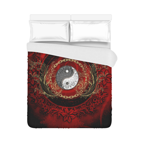 The sign ying and yang Duvet Cover 86"x70" ( All-over-print)