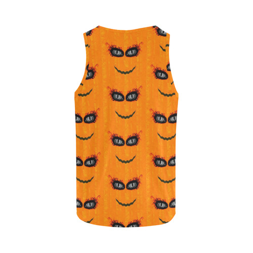Funny Halloween - Face Pattern 2 by JamColors All Over Print Tank Top for Men (Model T43)