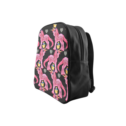 unicorn army kids bags School Backpack (Model 1601)(Small)