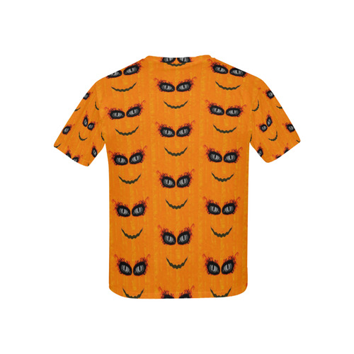 Funny Halloween - Face Pattern 2 by JamColors Kids' All Over Print T-shirt (USA Size) (Model T40)