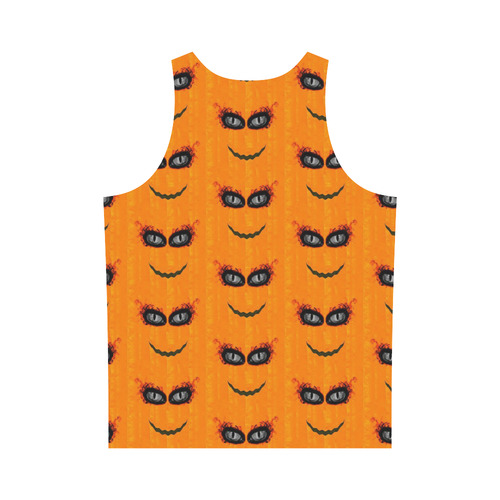 Funny Halloween - Face Pattern 2 by JamColors All Over Print Tank Top for Men (Model T43)