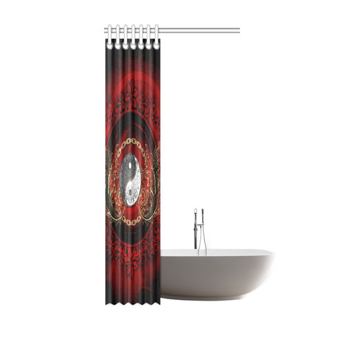 The sign ying and yang Shower Curtain 36"x72"