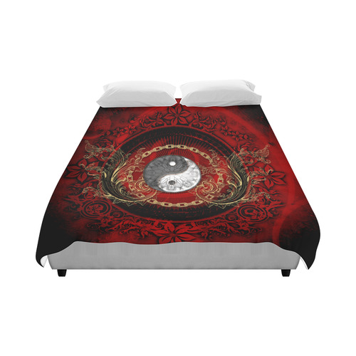 The sign ying and yang Duvet Cover 86"x70" ( All-over-print)