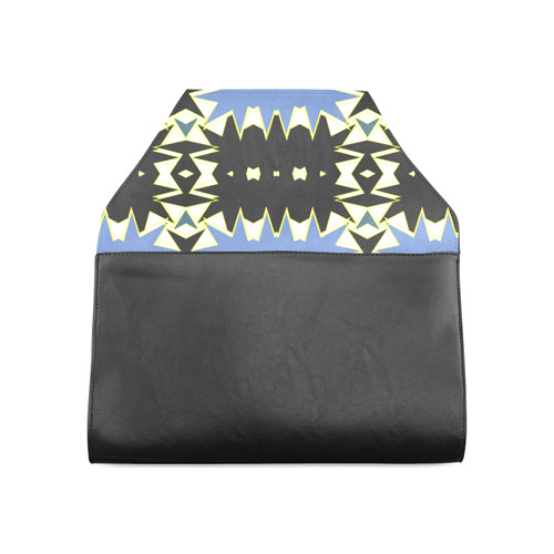 Black and blue Clutch Bag (Model 1630)