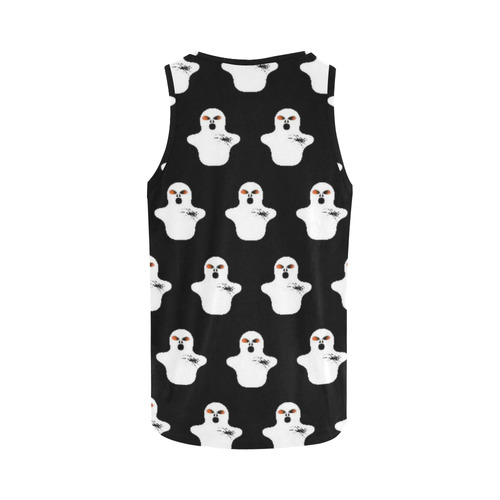 Funny Halloween - Ghost Pattern by JamColors All Over Print Tank Top for Men (Model T43)