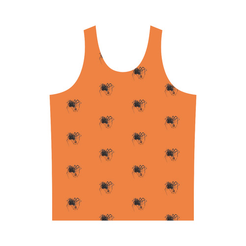 Funny Halloween - Spider Pattern by JamColors All Over Print Tank Top for Men (Model T43)