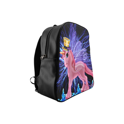 unicorn army master kids bags School Backpack (Model 1601)(Small)