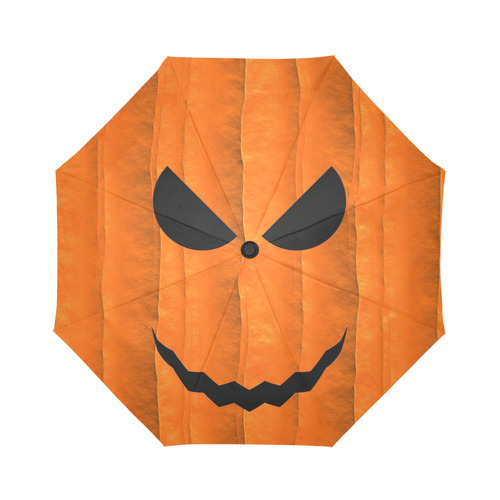 Funny Halloween - Face by JamColors Auto-Foldable Umbrella (Model U04)