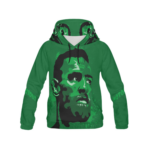 Notorious Conor McGregor All Over Print Hoodie for Men (USA Size) (Model H13)