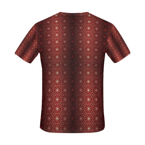Tessellation Abstractica Mosaic 9 mens tshirt All Over Print T-Shirt for Men (USA Size) (Model T40)