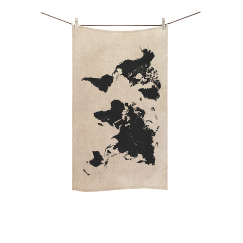 world map Custom Towel 16"x28"