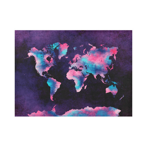 world map Placemat 14’’ x 19’’ (Six Pieces)
