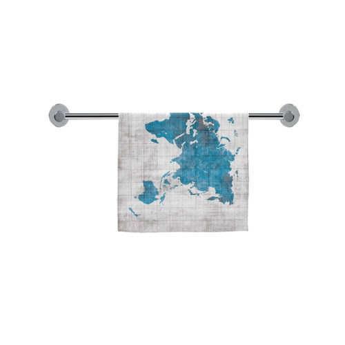 world map Custom Towel 16"x28"