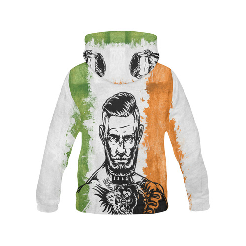 Irish flag Hoodie All Over Print Hoodie for Men (USA Size) (Model H13)