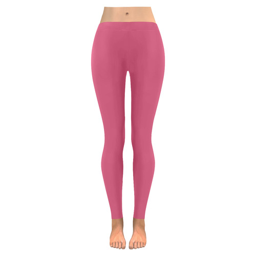 Honeysuckle Women's Low Rise Leggings (Invisible Stitch) (Model L05)