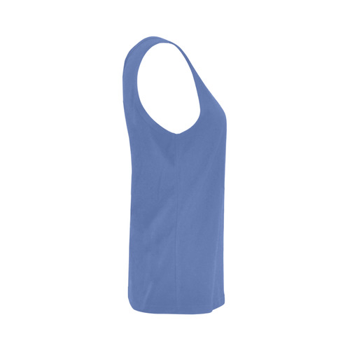 Wedgewood Blue All Over Print Tank Top for Women (Model T43)