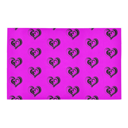 lovely hearts 17C by JamColors Bath Rug 20''x 32''