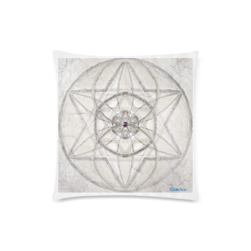protection through fundamental mineral energy Custom Zippered Pillow Case 18"x18"(Twin Sides)