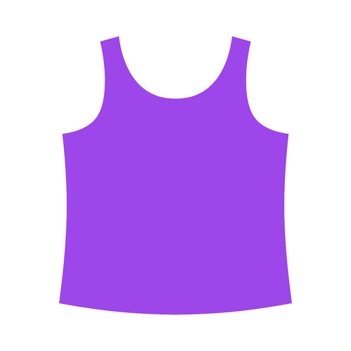 Electric Violet All Over Print Tank Top for Women (Model T43)