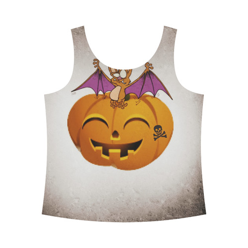 Funny Halloween - 13 by JamColors All Over Print Tank Top for Women (Model T43)