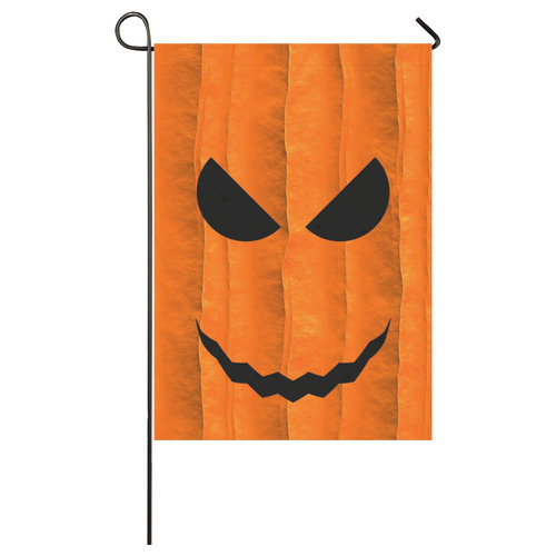 Funny Halloween - Face by JamColors Garden Flag 28''x40'' （Without Flagpole）
