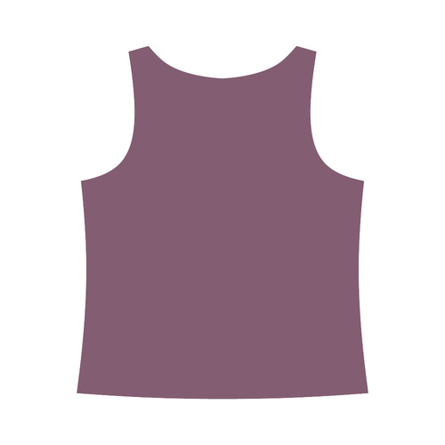 Eggplant All Over Print Tank Top for Women (Model T43)