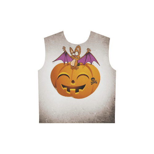 Funny Halloween - 13 by JamColors All Over Print Sleeveless Hoodie for Women (Model H15)