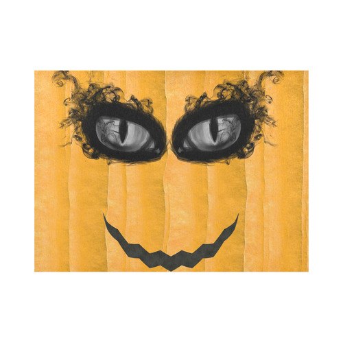 Funny Halloween - Face 2 by JamColors Placemat 14’’ x 19’’ (Set of 4)