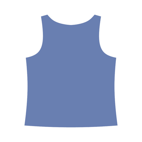 Wedgewood Blue All Over Print Tank Top for Women (Model T43)