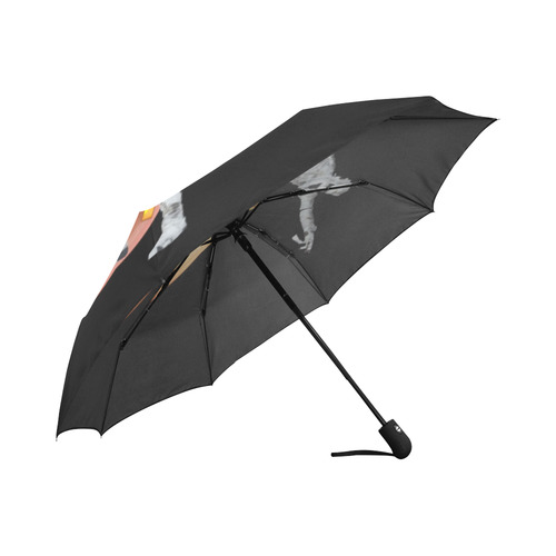 Funny Halloween - Zombie by JamColors Auto-Foldable Umbrella (Model U04)