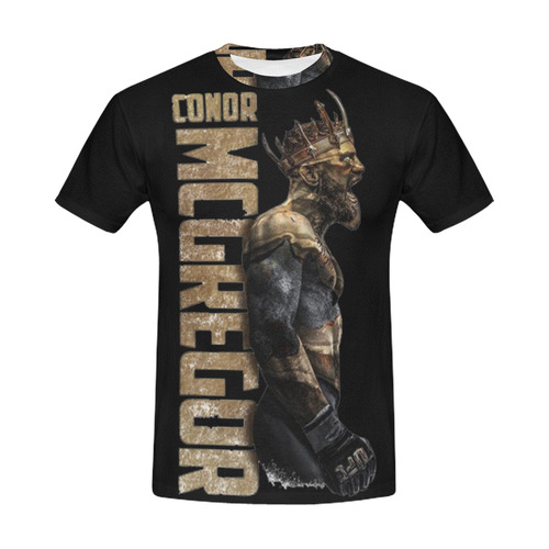 KING MC All Over Print T-Shirt for Men (USA Size) (Model T40)