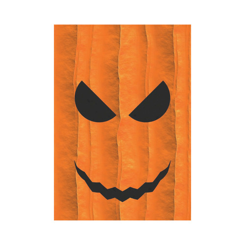 Funny Halloween - Face by JamColors Garden Flag 28''x40'' （Without Flagpole）