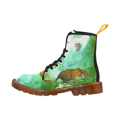 Awesome tiger, fantasy world Martin Boots For Women Model 1203H