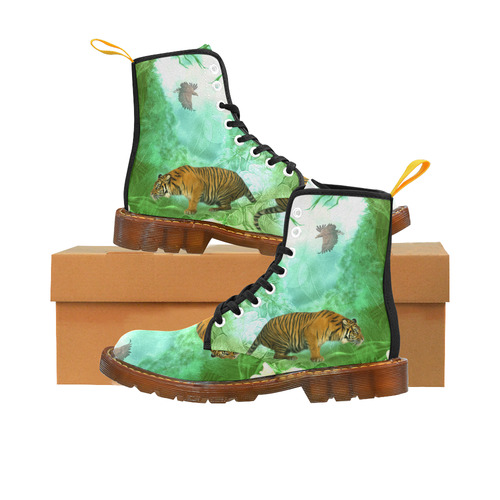 Awesome tiger, fantasy world Martin Boots For Women Model 1203H