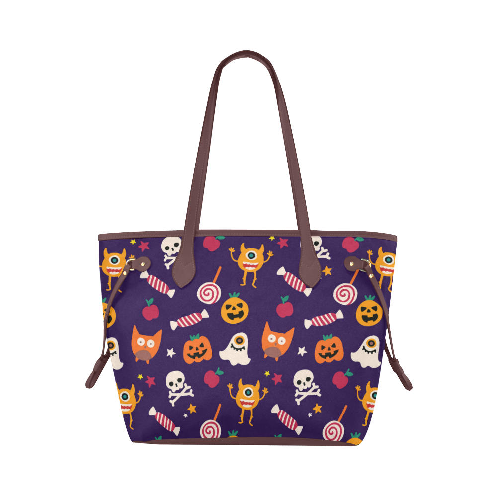 Ghosts with Candy Canvas Tote Bag