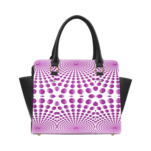 trippy in purple.2 Classic Shoulder Handbag (Model 1653)