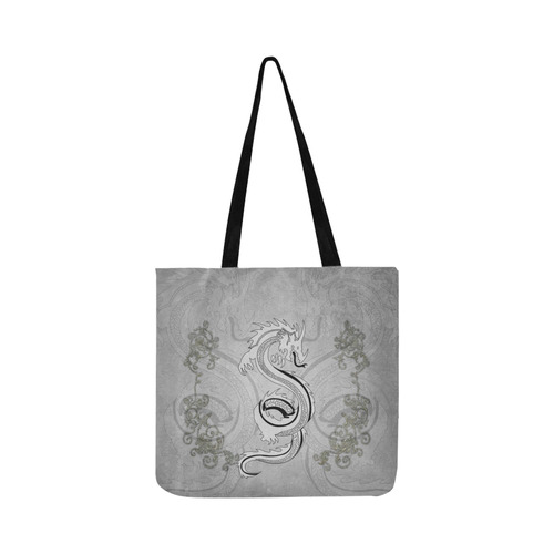 Chinese dragon, Reusable Shopping Bag Model 1660 (Two sides)