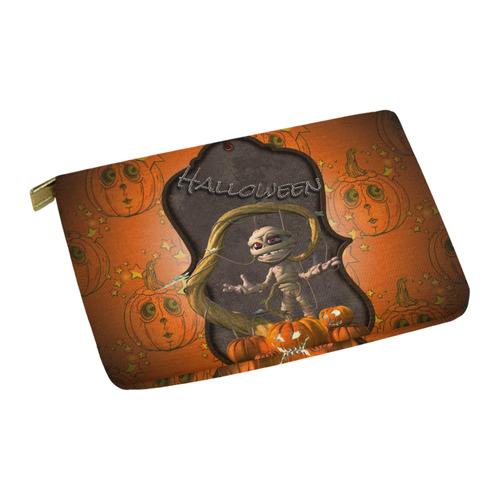 Halloween, funny mummy Carry-All Pouch 12.5''x8.5''