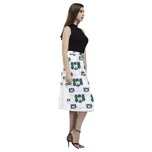 peace is us in love Aoede Crepe Skirt (Model D16)