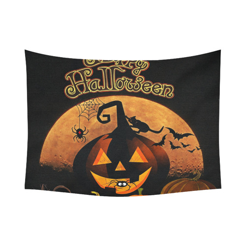 Halloween_20170718_by_JAMColors Cotton Linen Wall Tapestry 80"x 60"